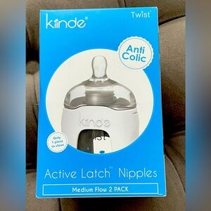 Kiinde active latch nipples